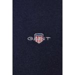 Fashion, accesorii si bijuterii - Barbati - Imbracaminte - Pulovere barbati - Pulover barbati din bumbac Classic Gant 8030561 Bleumarin M INTL - Infinity.ro