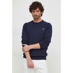 Fashion, accesorii si bijuterii - Barbati - Imbracaminte - Pulovere barbati - Pulover barbati din bumbac Classic Gant 8030561 Bleumarin M INTL - Infinity.ro