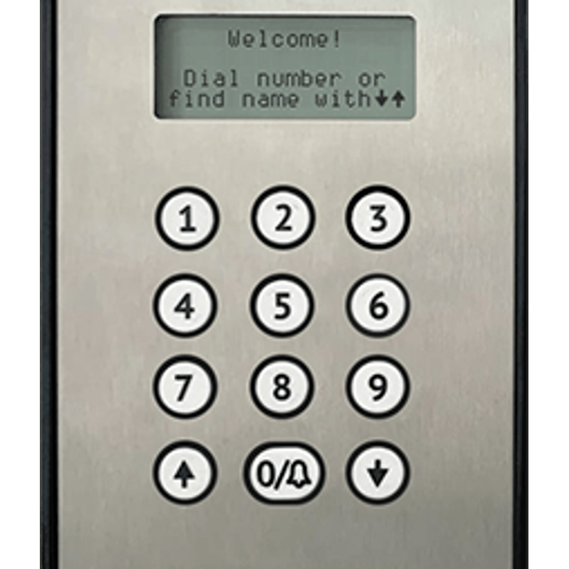 Casa si Gradina - Electrice - Smart Home - Accesorii control acces si supraveghere - Panou exterior audio, semiduplex digital - ELECTRA P4S.VBS - Infinity.ro