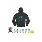 Fashion, accesorii si bijuterii - Femei - Imbracaminte femei - Hanorace femei - Hanorac Femei Testoasele Ninja Leonardo Ninjutsu Mutant, negru, marime S - Infinity.ro