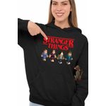Fashion, accesorii si bijuterii - Femei - Imbracaminte femei - Hanorace femei - Hanorac Femei Stranger Things in Roblox Minecraft Abis, negru, marime S - Infinity.ro