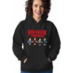 Fashion, accesorii si bijuterii - Femei - Imbracaminte femei - Hanorace femei - Hanorac Femei Stranger Things in Roblox Minecraft Abis, negru, marime S - Infinity.ro