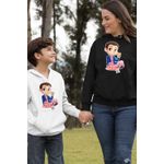 Fashion, accesorii si bijuterii - Femei - Imbracaminte femei - Hanorace femei - Hanorac Femei Stranger Things Jane Eleven Desene Cartoon, negru, marime S - Infinity.ro
