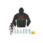 Fashion, accesorii si bijuterii - Femei - Imbracaminte femei - Hanorace femei - Hanorac Femei Stranger Things Padure Bicilete Abis Monstri, negru, marime S - Infinity.ro