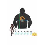 Fashion, accesorii si bijuterii - Femei - Imbracaminte femei - Hanorace femei - Hanorac Femei Stranger Things Steve Babysitter Dadaca, negru, marime S - Infinity.ro