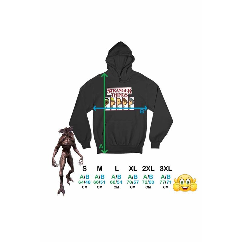 Fashion, accesorii si bijuterii - Femei - Imbracaminte femei - Hanorace femei - Hanorac Femei Stranger Things Team Survivor Film, negru, marime S - Infinity.ro