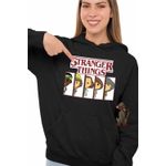Fashion, accesorii si bijuterii - Femei - Imbracaminte femei - Hanorace femei - Hanorac Femei Stranger Things Team Survivor Film, negru, marime S - Infinity.ro