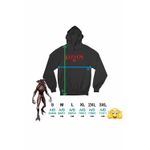 Fashion, accesorii si bijuterii - Femei - Imbracaminte femei - Hanorace femei - Hanorac Femei Stranger Things Upside Down Eleven, negru, marime S - Infinity.ro