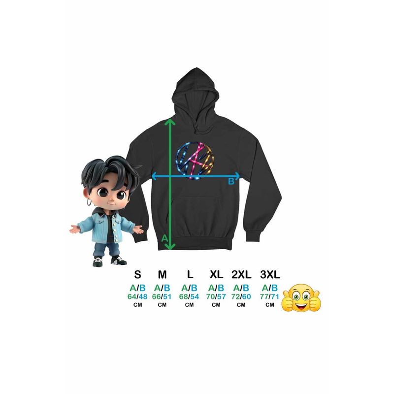 Fashion, accesorii si bijuterii - Femei - Imbracaminte femei - Hanorace femei - Hanorac Femei Stray Kids Vibe Kpop Merch, negru, marime S - Infinity.ro