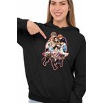 Fashion, accesorii si bijuterii - Femei - Imbracaminte femei - Hanorace femei - Hanorac Femei Stray Kids Anime Merch Kpop Korean, negru, marime S - Infinity.ro