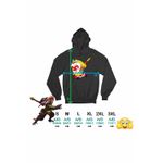 Fashion, accesorii si bijuterii - Femei - Imbracaminte femei - Hanorace femei - Hanorac Femei Sun Wukong Journey Vest Desene, negru, marime S - Infinity.ro