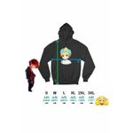 Fashion, accesorii si bijuterii - Femei - Imbracaminte femei - Hanorace femei - Hanorac Femei Taemin Chibi Shinee Kpop, negru, marime S - Infinity.ro