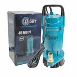 Casa si Gradina - Gradinarit si plante - Instalatii si accesorii pentru irigatii - Pompe apa - Pompa submersibila apa curata DDT QDX1.5-45-1.1, Putere 1100 W, Debit 3 mc/h, Racord 1 tol, Ideala pentru fantani - Infinity.ro