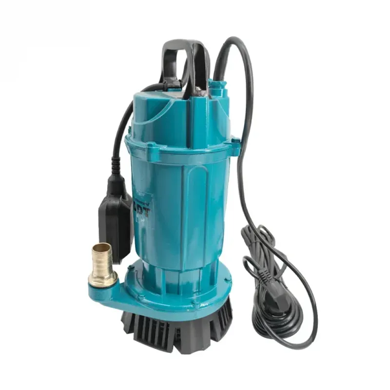 Casa si Gradina - Gradinarit si plante - Instalatii si accesorii pentru irigatii - Pompe apa - Pompa submersibila apa curata DDT QDX1.5-45-1.1, Cu plutitor, Putere 1100 W, Debit 3 mc/h, Ideala pentru piscine - Infinity.ro