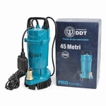 Casa si Gradina - Gradinarit si plante - Instalatii si accesorii pentru irigatii - Pompe apa - Pompa submersibila apa curata DDT QDX1.5-45-1.1, Cu plutitor, Putere 1100 W, Debit 3 mc/h, Ideala pentru piscine - Infinity.ro