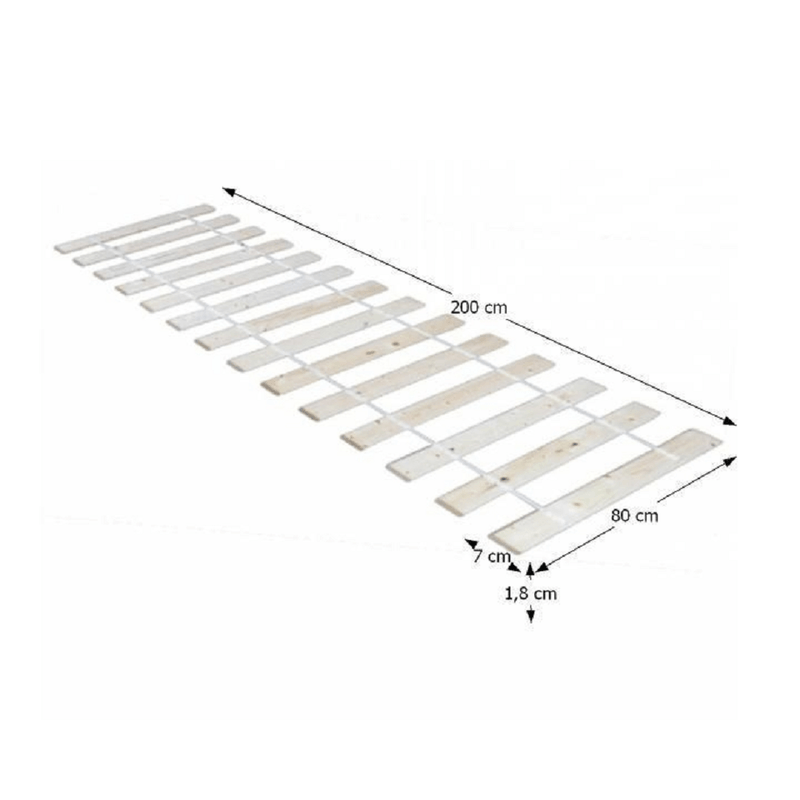Casa si Gradina - Mobilier - Saltele si somiere - Somiere - Somiera roluibila , 80x200 cm,  PLAZA - Infinity.ro