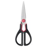 Casa si Gradina - Bucatarie si vesela - Ustensile bucatarie - Foarfeci bucatarie - Foarfeca de bucatarie Tefal Ingenio K1991234, inox, compatibilitate cu masina de spalat vase, negru & rosu - Infinity.ro