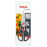 Casa si Gradina - Bucatarie si vesela - Ustensile bucatarie - Foarfeci bucatarie - Foarfeca de bucatarie Tefal Ingenio K1991234, inox, compatibilitate cu masina de spalat vase, negru & rosu - Infinity.ro