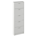 Casa si Gradina - Mobilier - Dulapuri si sifoniere - Dulapuri - Dulap pantofi, 5 rafturi, alb, MOBI 15 - Infinity.ro