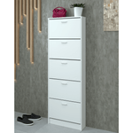 Casa si Gradina - Mobilier - Dulapuri si sifoniere - Dulapuri - Dulap pantofi, 5 rafturi, alb, MOBI 15 - Infinity.ro