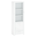 Casa si Gradina - Mobilier - Biblioteci si rafturi - Rafturi - Raft 1D1S, alb lucios, LINDY - Infinity.ro