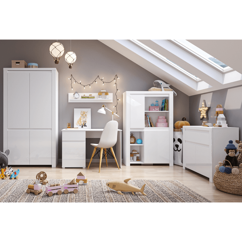 Casa si Gradina - Mobilier - Biblioteci si rafturi - Rafturi - Raft 100, alb, LINDY - Infinity.ro