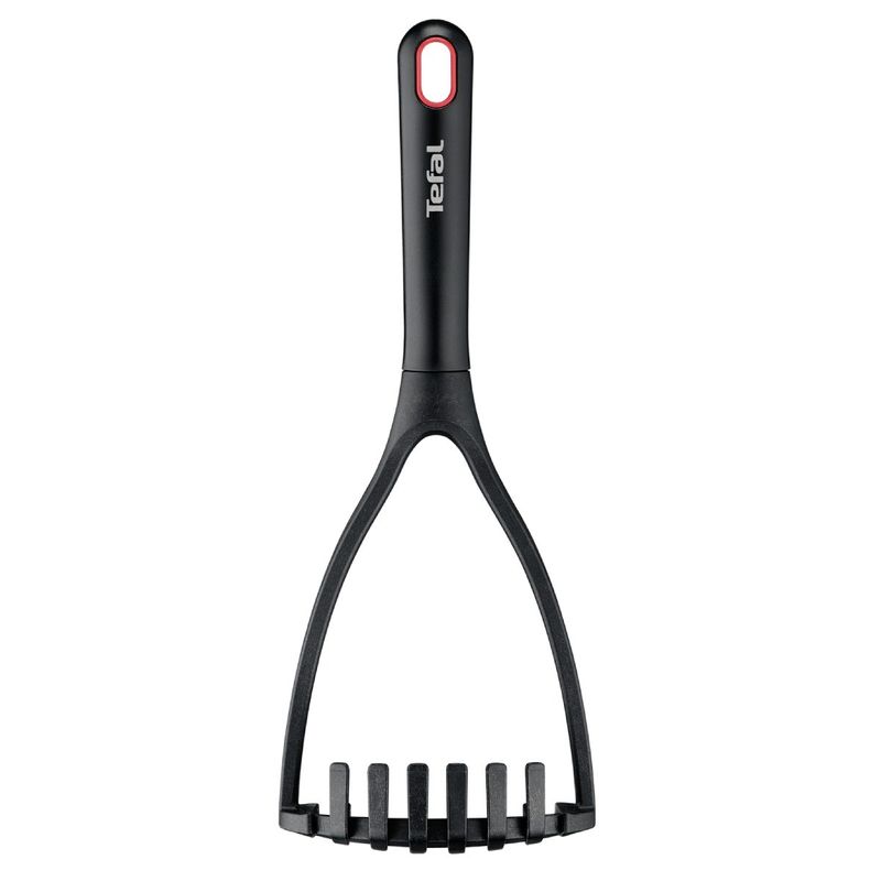 Casa si Gradina - Bucatarie si vesela - Ustensile bucatarie - Prese si storcatoare manuale - Zdrobitor de cartofi Tefal Ingenio+ K1980934, compatibilitate cu masina de spalat vase, plastic, negru & rosu - Infinity.ro