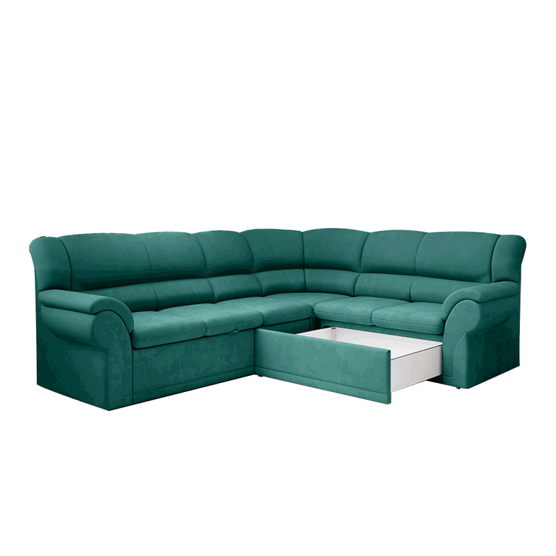Casa si Gradina - Mobilier - Canapele si coltare - Canapele - Canapea, smarald, dreapta, AMELIA - Infinity.ro
