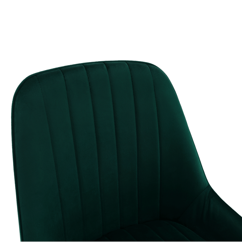 Casa si Gradina - Mobilier - Scaune si fotolii - Scaune - Scaun de luat masa, smarald / crom-auriu, PERLIA - Infinity.ro
