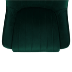 Casa si Gradina - Mobilier - Scaune si fotolii - Scaune - Scaun de luat masa, smarald / crom-auriu, PERLIA - Infinity.ro