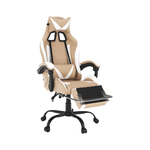 Casa si Gradina - Mobilier - Scaune si fotolii - Fotolii - Fotoliu birou/gaming, negru/alb/bej, OZGE 2 NEW - Infinity.ro