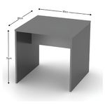 Casa si Gradina - Mobilier - Mese si birouri - Birouri - Masa de birou, grafit/alb, RIOMA NEW Typ 17 - Infinity.ro