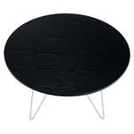 Casa si Gradina - Mobilier - Mese si birouri - Masute de cafea - Masuta cafea, stejar negru/alb, MIKEL NEW - Infinity.ro