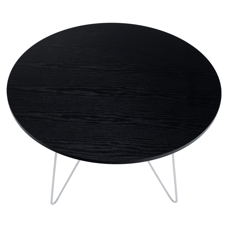 Casa si Gradina - Mobilier - Mese si birouri - Masute de cafea - Masuta cafea, stejar negru/alb, MIKEL NEW - Infinity.ro