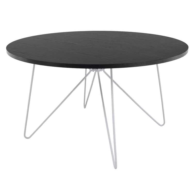 Casa si Gradina - Mobilier - Mese si birouri - Masute de cafea - Masuta cafea, stejar negru/alb, MIKEL NEW - Infinity.ro