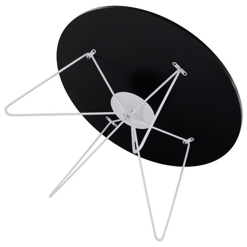 Casa si Gradina - Mobilier - Mese si birouri - Masute de cafea - Masuta cafea, stejar negru/alb, MIKEL NEW - Infinity.ro