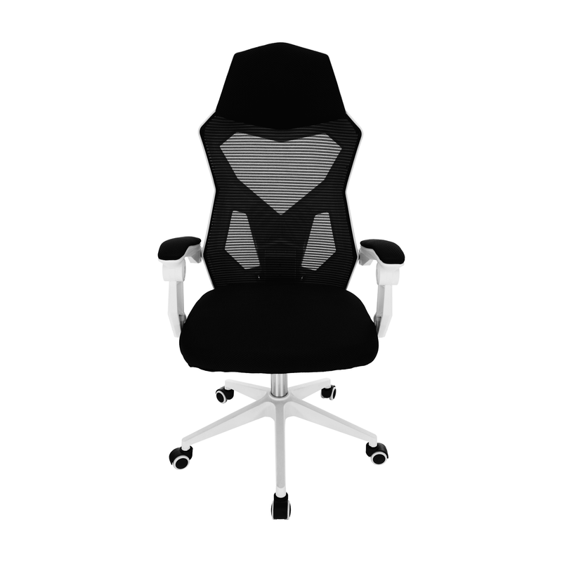 Casa si Gradina - Mobilier - Scaune si fotolii - Scaune - Scaun de birou / joc, negru / alb, YOKO - Infinity.ro
