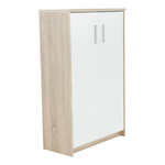 Casa si Gradina - Mobilier - Dulapuri si sifoniere - Dulapuri - Dulapior de birou, stejar sonoma/alb, JOHAN 2 NEW 13 - Infinity.ro