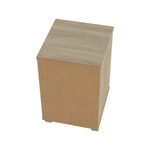 Casa si Gradina - Mobilier - Dulapuri si sifoniere - Dulapuri - Dulapior de birou cu cheie, stejar sonoma/alb, JOHAN 2 NEW 12 - Infinity.ro