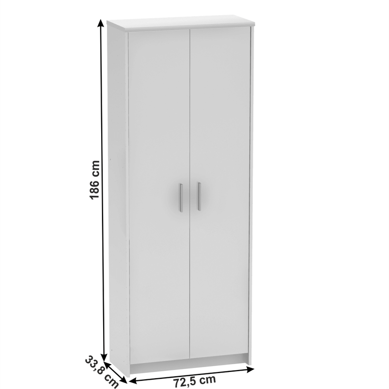 Casa si Gradina - Mobilier - Dulapuri si sifoniere - Dulapuri - Dulap de birou JOHAN 2 NEW 05 JH055, alb - Infinity.ro