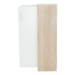Casa si Gradina - Mobilier - Dulapuri si sifoniere - Dulapuri - Dulapior de birou, stejar sonoma/alb, JOHAN 2 NEW 13 - Infinity.ro