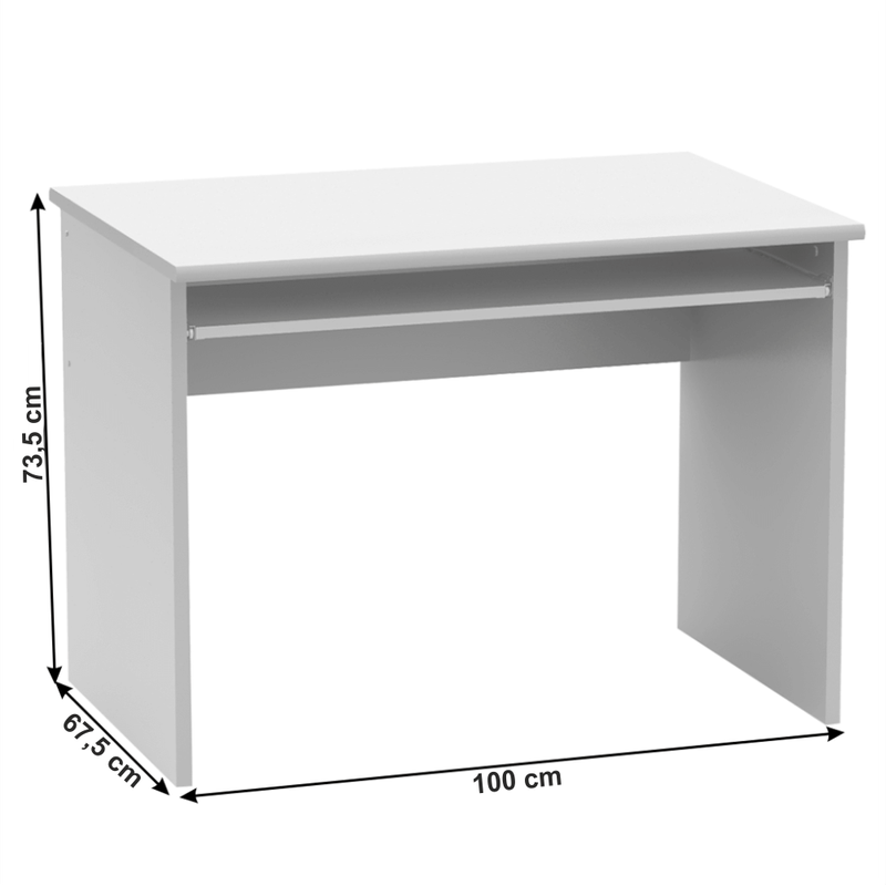 Casa si Gradina - Mobilier - Mese si birouri - Birouri - Masa de birou JOHAN 2 NEW 03,alb - Infinity.ro