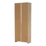 Casa si Gradina - Mobilier - Biblioteci si rafturi - Etajere - Etajera cu polite, stejar sonoma/alb, JOHAN 2 NEW 10 - Infinity.ro