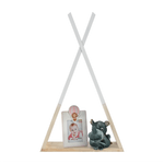 Casa si Gradina - Mobilier - Biblioteci si rafturi - Rafturi - Raft pentru copii, alb / natural, JOLI - Infinity.ro