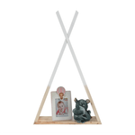Casa si Gradina - Mobilier - Biblioteci si rafturi - Rafturi - Raft pentru copii, alb / natural, JOLI - Infinity.ro
