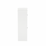Casa si Gradina - Mobilier - Dulapuri si sifoniere - Dulapuri pantofi - Pantofar, 2 compartimente, gri/alb, SEBER TYP 5 - Infinity.ro