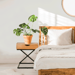Casa si Gradina - Mobilier - Comode si corpuri - Noptiere - Masuta auxiliara/noptiera, stejar/negru, VIRED - Infinity.ro