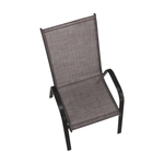 Casa si Gradina - Gradina si terasa - Mobilier exterior - Scaune si sezlonguri gradina - Scaun stivuibil, maro suvitat/maro, ALDERA - Infinity.ro