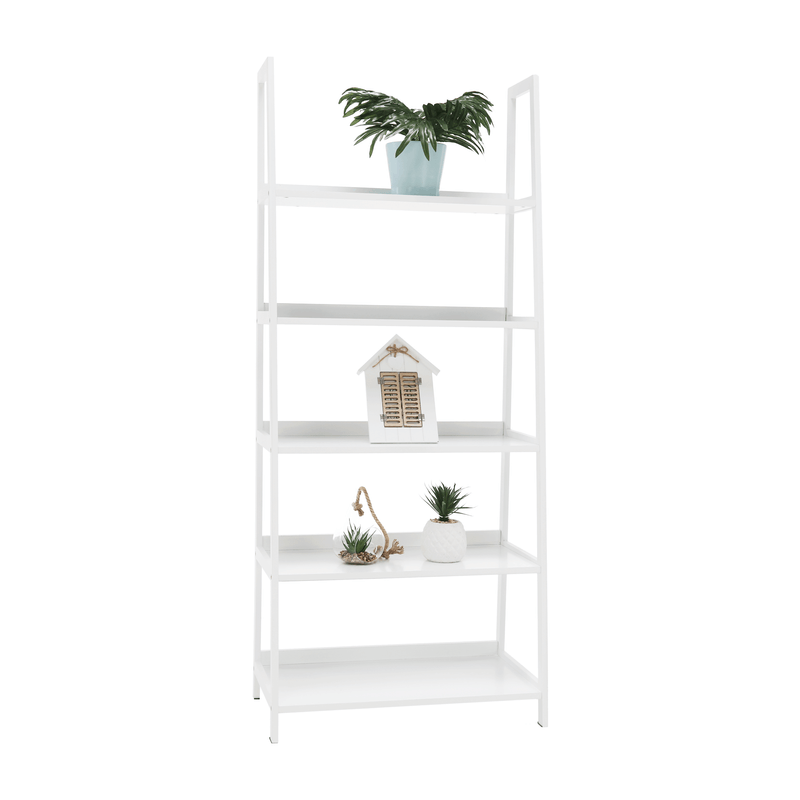 Casa si Gradina - Mobilier - Biblioteci si rafturi - Rafturi - Etajera cu 5 rafturi, alb, REON TYP 3 - Infinity.ro