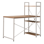 Casa si Gradina - Mobilier - Mese si birouri - Birouri - Birou PC / birou multifunctional practic, stejar / alb, VEINA - Infinity.ro